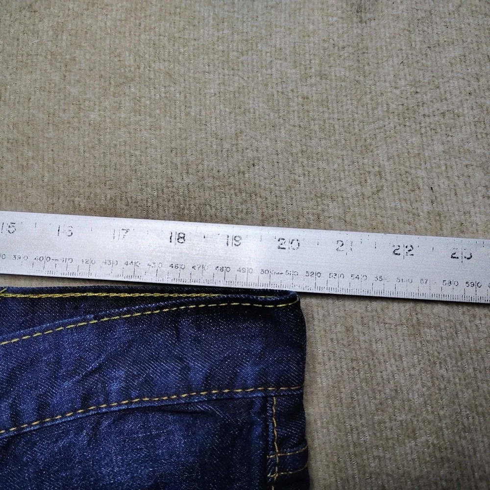 Levi's 527 Men's Slim Fit Bootcut Jeans Dark Wash Size 42x30 Cowboy Ranch